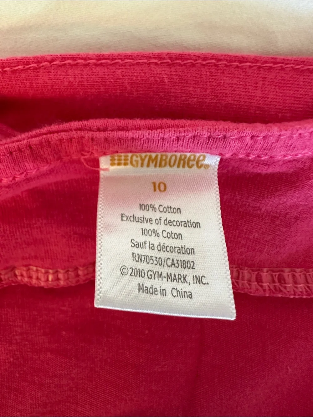 Gymboree Hot Pink Tiered Ruffle Dress with Flower Pin